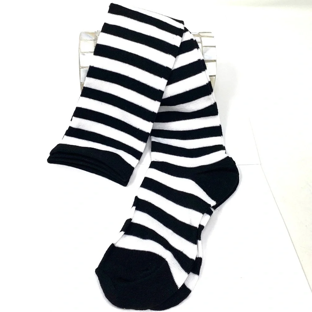 Socks New Ladies Over the knee striped Long Socks